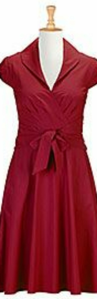 '50s housewife shawl collar dress with pockets!